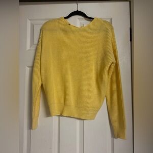 Vero Moda Sunny Yellow Cowl Neck Sweater